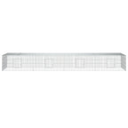 Vidaxl konijnenkooi met 4 panelen 433x109x54 cm gegalvaniseerd ijzer