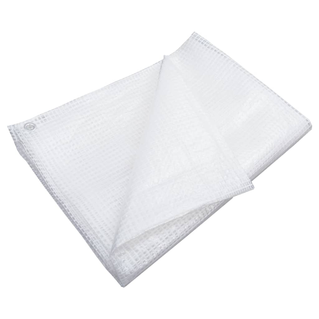 Vidaxl dekzeil leno 140 g m² 3x3 m wit