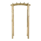 VidaXL Tuinboog 110x60x210 cm geïmpregneerd massief grenenhout
