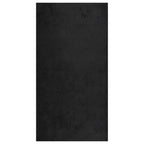 VidaXL Vloerkleed shaggy hoogpolig 80x150 cm zwart