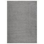 Vidaxl vloerkleed shaggy hoogpolig 120x170 cm grijs