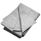 Vidaxl dekzeil 180 g m² 3x6 m hdpe grijs