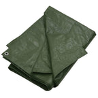 Vidaxl dekzeil 180 g m² 6x12 m hdpe groen