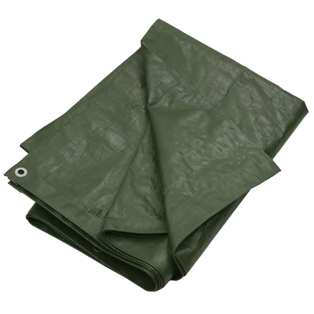 Vidaxl dekzeil 180 g m² 8x8 m hdpe groen