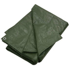 Vidaxl dekzeil 180 g m² 8x10 m hdpe groen