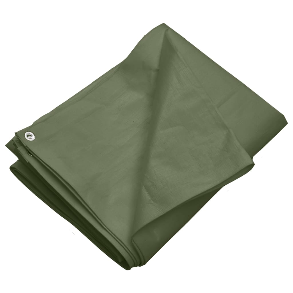 Vidaxl dekzeil 260 g m² 3x3 m hdpe groen