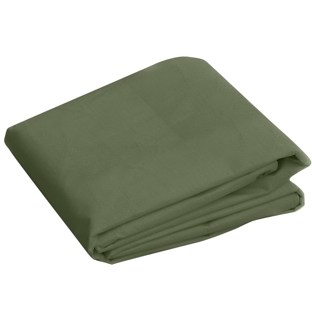Vidaxl dekzeil 260 g m² 3x3 m hdpe groen