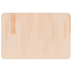 Vidaxl wastafelblad 60x40x1,5 cm onbehandeld massief