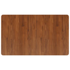 Vidaxl wastafelblad 100x60x2,5cm behandeld massief hout donkerbruin