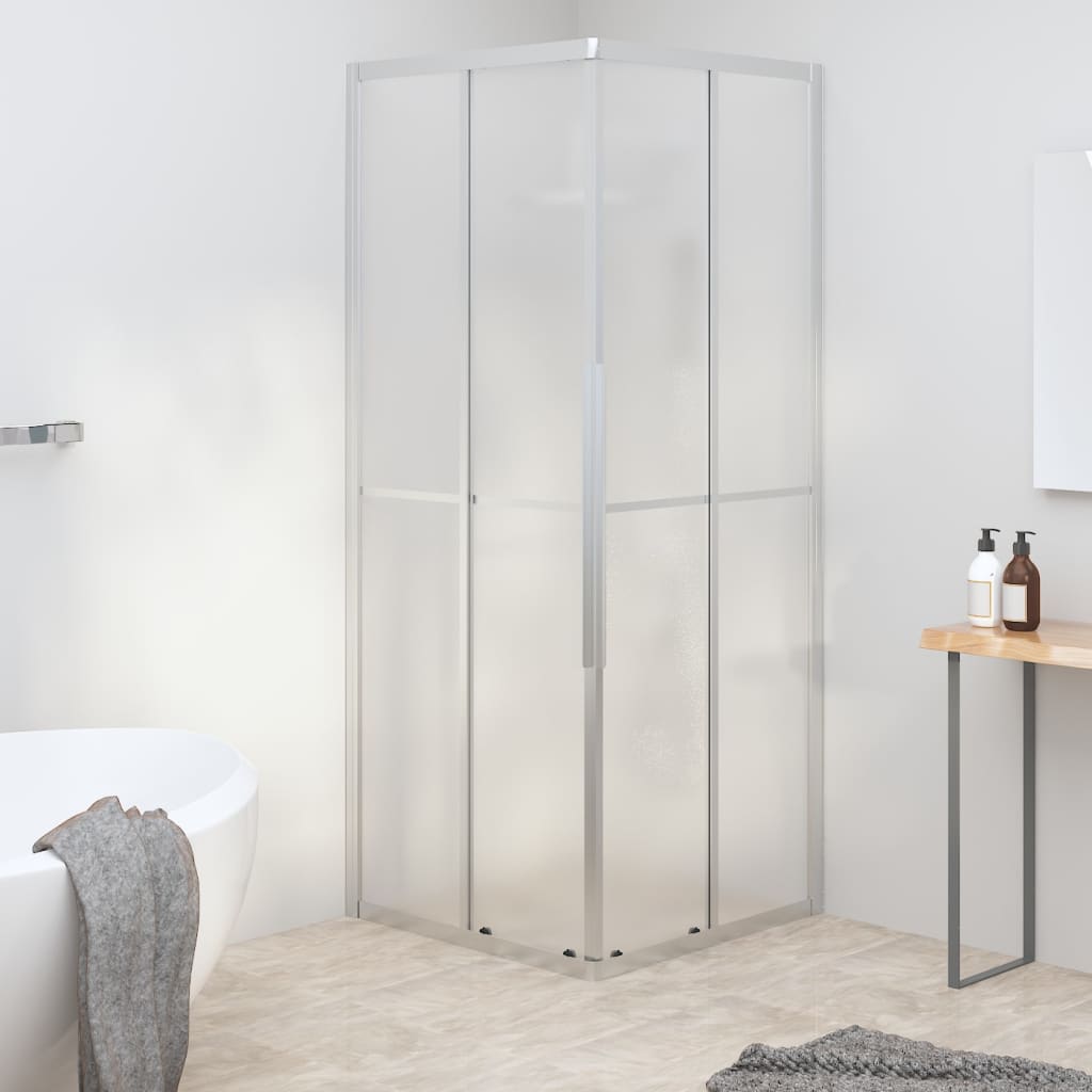 Vidaxl douchecabine 70x70x180 cm mat esg