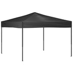 Vidaxl partytent inklapbaar 3x3 m antracietkleurig