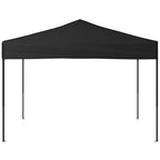 Vidaxl partytent inklapbaar 3x3 m zwart
