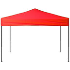 Vidaxl partytent inklapbaar 3x3 m rood