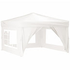 Vidaxl partytent inklapbaar met zijwanden 3x3 m wit
