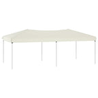 Vidaxl partytent inklapbaar 3x6 m crèmekleurig