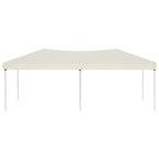 Vidaxl partytent inklapbaar 3x6 m crèmekleurig