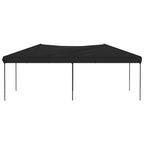 Vidaxl partytent inklapbaar 3x6 m zwart