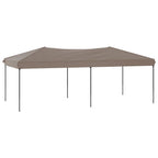 Vidaxl partytent inklapbaar 3x6 m taupe