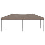 Vidaxl partytent inklapbaar 3x6 m taupe