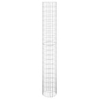Vidaxl gabion plantenbakken 3 st rond verhoogd ø30x200 cm staal