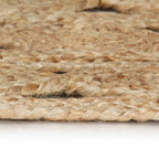 Vidaxl vloerkleed handgemaakt 180 cm gevlochten jute