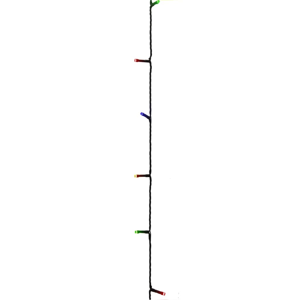 Vidaxl lichtslinger met 2000 led's meerkleurig 200 m pvc