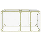 VidaXL Kippenhok 200x400x200 cm geïmpregneerd massief grenenhout