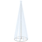 VidaXL Kegelkerstboom 732 LED's koudwit 160x500 cm
