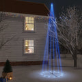 Vidaxl kegelkerstboom 1134 led's blauw 230x800 cm