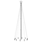 Vidaxl kerstboom met grondpin 310 led's warmwit 300 cm