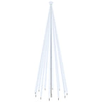 Vidaxl kerstboom met grondpin 732 led's koudwit 500 cm