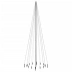VidaXL Kerstboom met grondpin 1134 LED's koudwit 800 cm