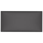 Vidaxl wandpanelen 12 st 0,54 m² 30x15 cm kunstleer grijs