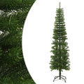 Vidaxl kunstkerstboom met standaard smal 210 cm pe