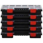 VidaXL Assortimentsdozen 10 st 34,5x25x5 cm polypropeen