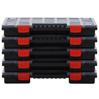 VidaXL Assortimentsdozen 10 st 40x30x5 cm polypropeen