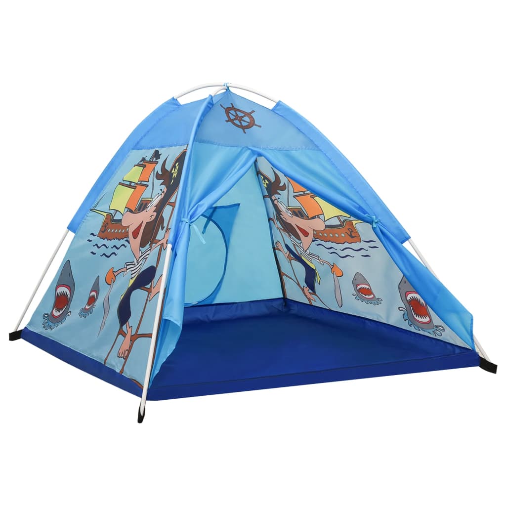 Vidaxl kinderspeeltent met 250 ballen 120x120x90 cm blauw