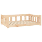 Vidaxl hondenmand 95,5x65,5x28 cm massief grenenhout
