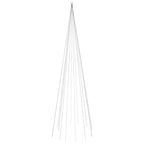 Vidaxl vlaggenmast kerstboom 732 led's blauw 500 cm
