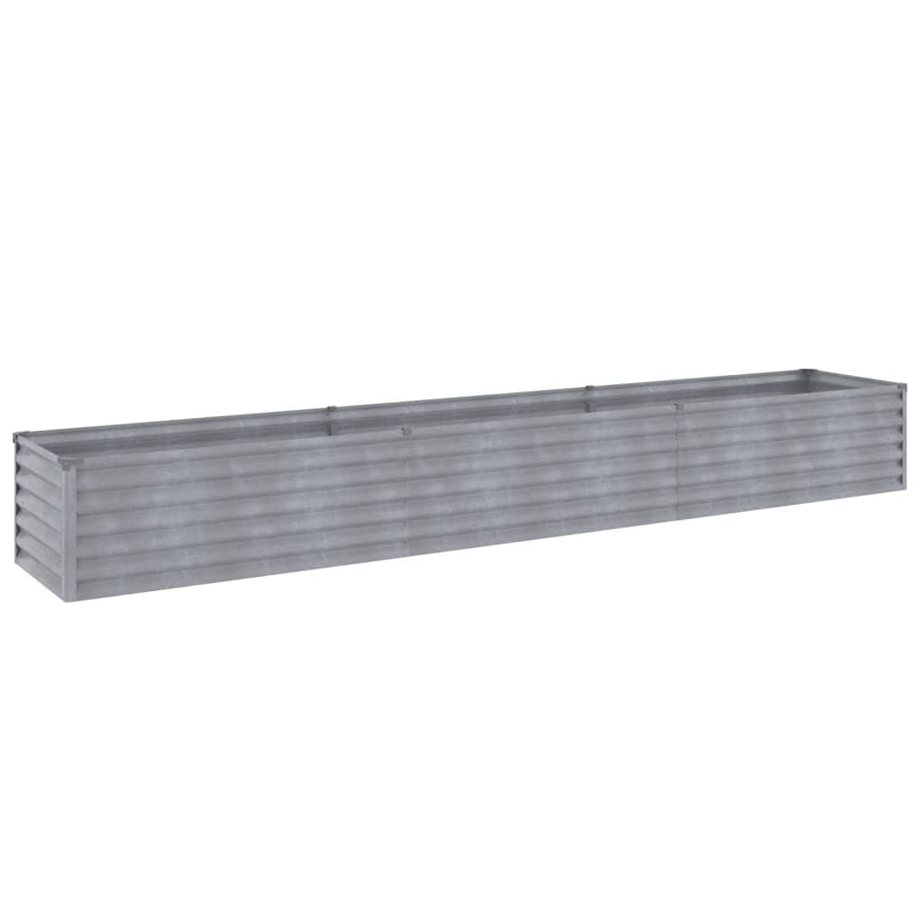 Vidaxl verhoogde tuinbak 291x50x36 cm cortenstaal