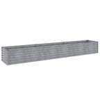 Vidaxl verhoogde tuinbak 291x50x36 cm cortenstaal