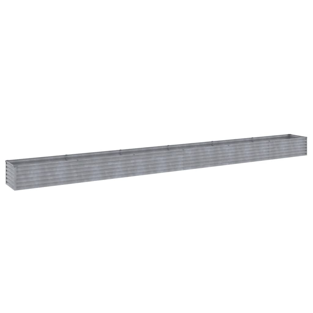 Vidaxl verhoogde tuinbak 580x50x36 cm cortenstaal