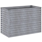 Vidaxl verhoogde tuinbak 100x50x69 cm cortenstaal