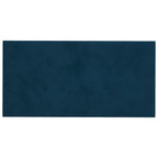 VidaXL Wandpanelen 12 st 2,16 m² 60x30 cm fluweel blauw