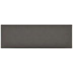 Vidaxl wandpanelen 12 st 3,24 m² 90x30 cm kunstleer grijs