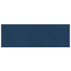 VidaXL Wandpanelen 12 st 3,24 m² 90x30 cm fluweel blauw