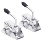 Vidaxl neuswielklemmen 2 st 13,5x6,5x14 cm gegalvaniseerd staal