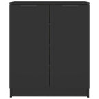 Vidaxl schoenenkast 59x35x70 cm bewerkt hout zwart