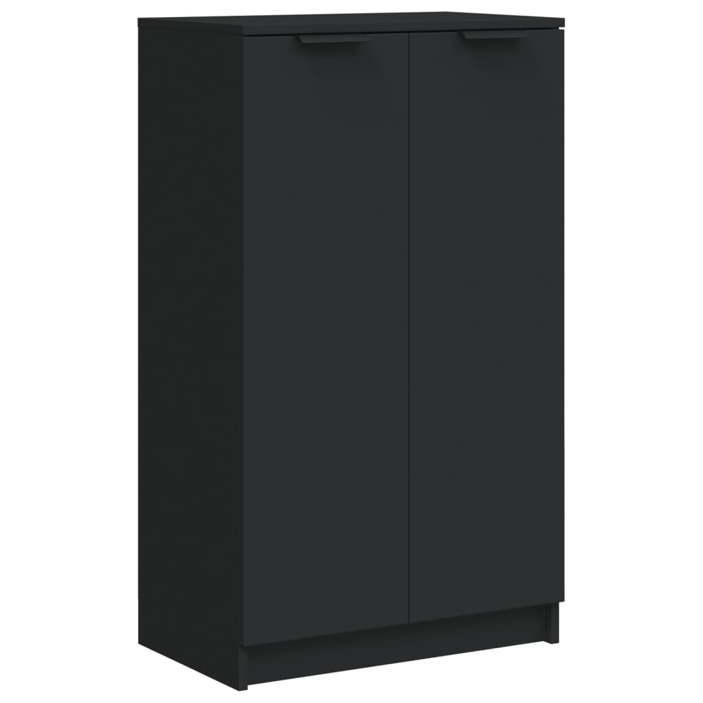 VidaXL Schoenenkast 59x35x100 cm bewerkt hout zwart