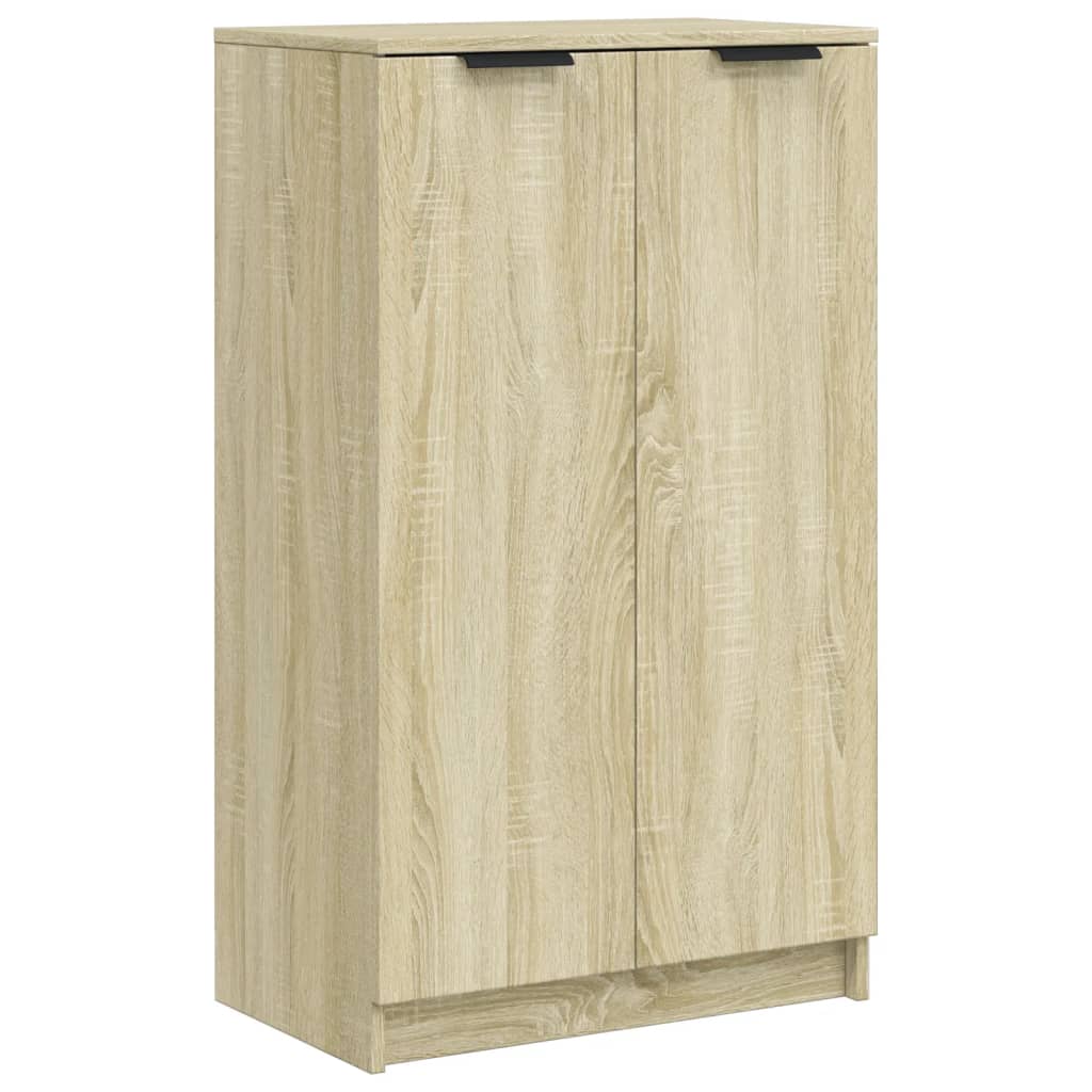 VidaXL Schoenenkast 59x35x100 cm bewerkt hout sonoma eikenkleurig
